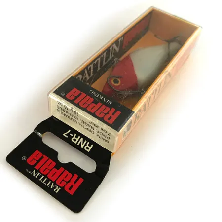 Rapala Rattl'n RAP Lipless Crankbait, Red Head, 16g, Hundido, #SRNR07 RH