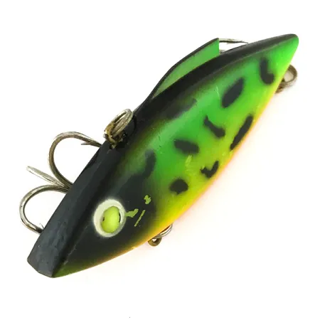 Bill Lewis Rat-L-Trap Crankbait Lipless, Fire Tiger, 14g, Glow, #7437