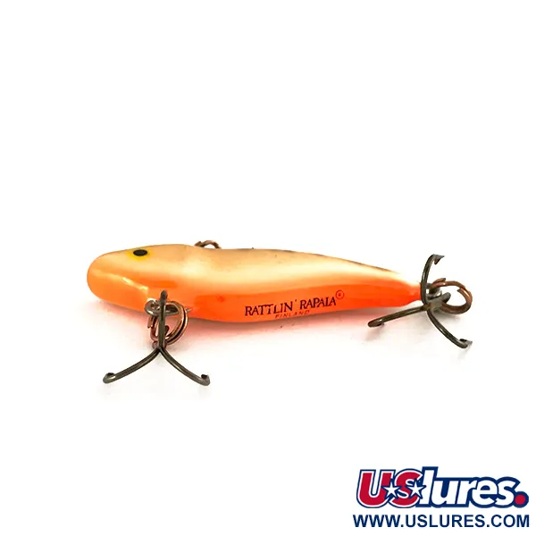 Rapala Rattl'n RAP Señuelo Hundido, Tiger, 6g, Sonajero Interno, #7440