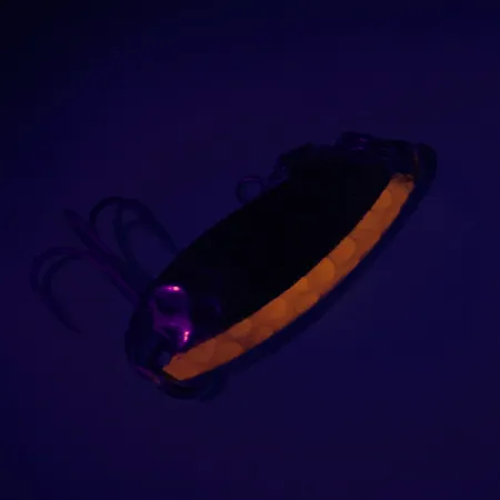 Luhr Jensen Krocodile UV Cucharilla, Níquel/Naranja, 7g, UV, #7447