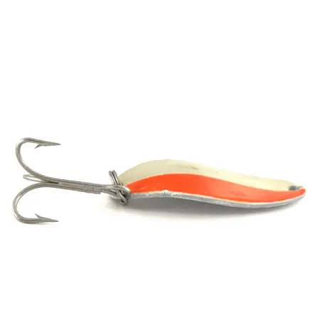 TODDCO Main liner Glow UV Cucharilla, Rojo/Blanco/Níquel Glow, 11g, #7451