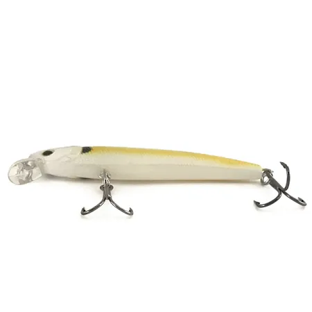 Matzuo Phantom Minnow Suspending Jerkbait, Amarillo/Blanco, 5g, #7457