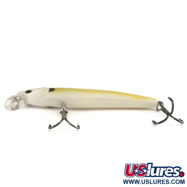 Matzuo Phantom Minnow Suspending Jerkbait, Amarillo/Blanco, 5g, #7457