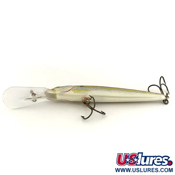 Rapala Down Deep Husky Jerk 10 Minnow, Plata-Oro, 11g, #7476