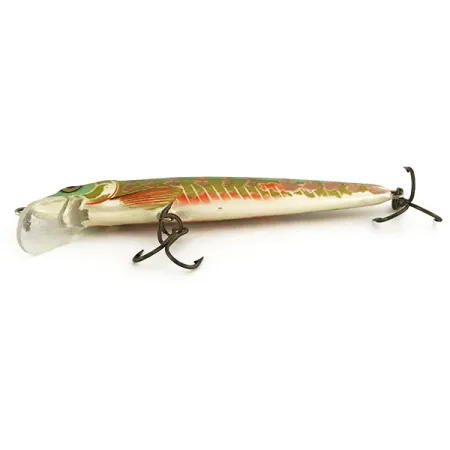 Rapala Husky Jerk Holo Minnow, Holo Perch, 10g, Suspending, #7477