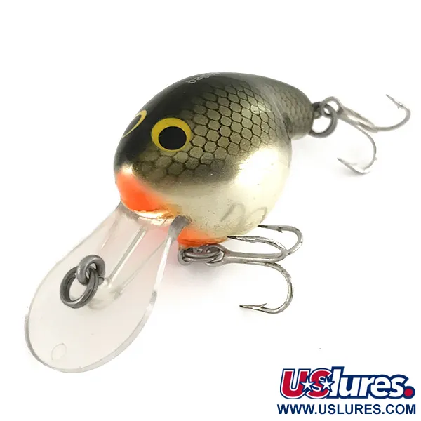 Bagley's Fat Cat Crankbait, TS, 9g, Flotante, Sonajero, #7481
