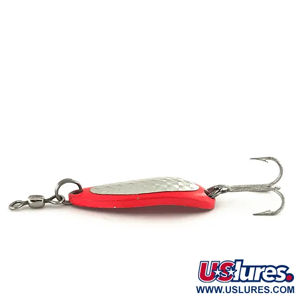 Luhr Jensen Krocodile UV Cucharilla, Rojo / Negro, 9g, UV, #7485