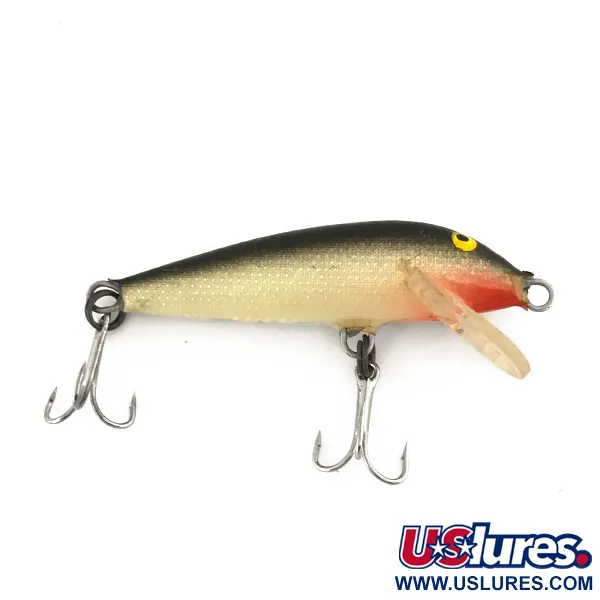 Rapala Original Floater F5 Señuelo, S (Silver), 2.5g, Balsa, #7493