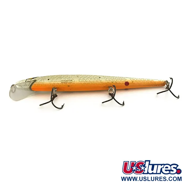Smithwick Suspending Rattlin’ Rogue Jerkbait, Plata-Azul, 10g, #7496