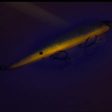 Smithwick Suspending Rattlin’ Rogue Jerkbait, Plata-Azul, 10g, #7496