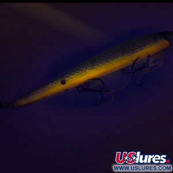 Smithwick Suspending Rattlin’ Rogue Jerkbait, Plata-Azul, 10g, #7496