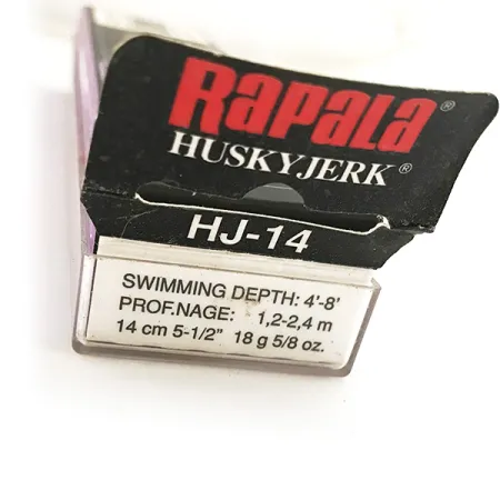 Rapala Husky Jerk HJ 14 Señuelo, Yellow Perch, 18g, suspending, #7498