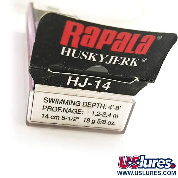 Rapala Husky Jerk HJ 14 Señuelo, Yellow Perch, 18g, suspending, #7498