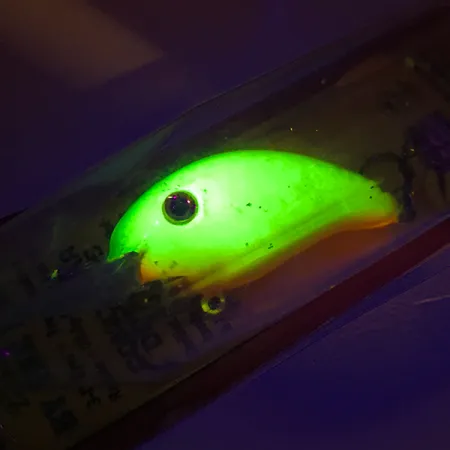 Strike King Pro Model 3XD Crankbait, Chartreuse, 12g, Sonajero, #7501