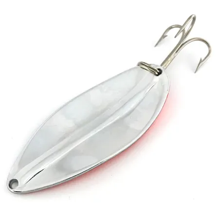 TODDCO Main liner UV Cucharilla, Níquel/Rojo, 21g, UV reactivo, #7518