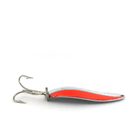 TODDCO Main liner UV Cucharilla, Níquel/Rojo, 21g, UV reactivo, #7518