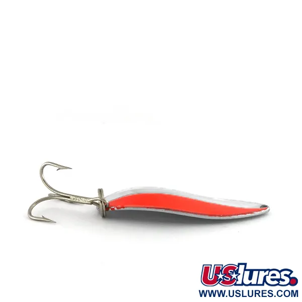 TODDCO Main liner UV Cucharilla, Níquel/Rojo, 21g, UV reactivo, #7518