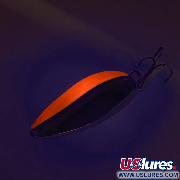 TODDCO Main liner UV Cucharilla, Níquel/Rojo, 21g, UV reactivo, #7518