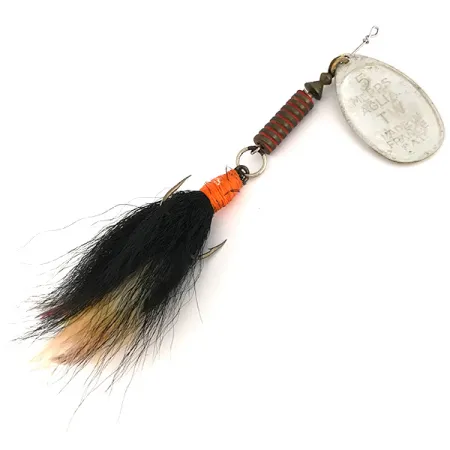 Mepps Aglia 5 dressed Cucharilla, Plata, 14g, Anzuelo vestido, #7521