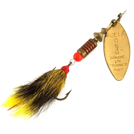 Mepps Aglia Long 2 Dressed Cucharilla, Latón, 7.3g, Ardilla, #7531