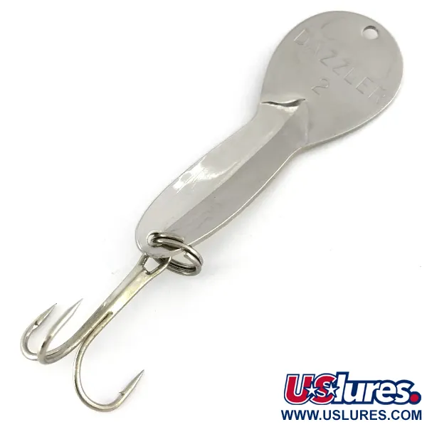 Acme Dazzler #2 Cucharilla, Níquel martilleado, 7g, Aguas someras, #7547