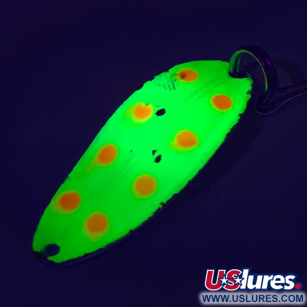 TODDCO Main liner UV Cuchara, Amarillo/Rojo/Níquel, 11g, UV, #7555