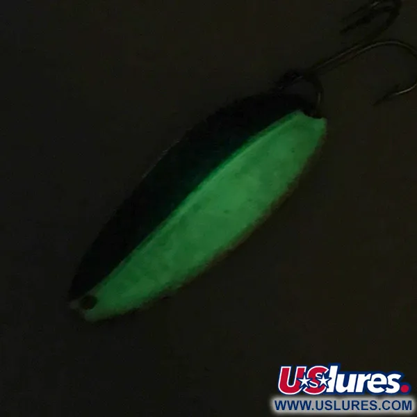 TODDCO Main Liner Glow Cucharilla, Blanco/Azul/Níquel, 11g, Glow, #7571