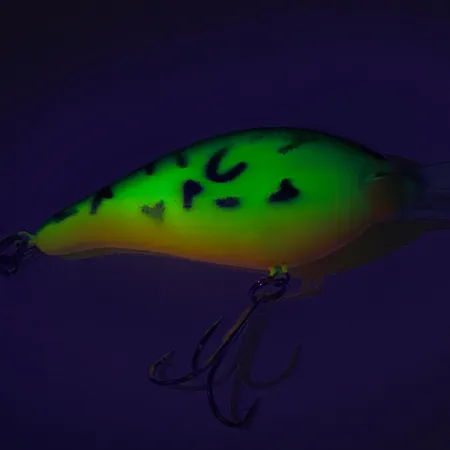 Norman Deep Little N UV Crankbait, Fire Tiger, 16g, UV activo, #7572