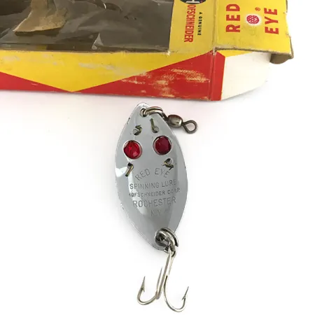 Hofschneider Red Eye Cucharilla, Níquel / Ojos Rojos, 6,5g, #7583