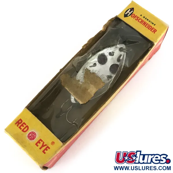 Hofschneider Red Eye Cucharilla, Níquel / Ojos Rojos, 6,5g, #7583