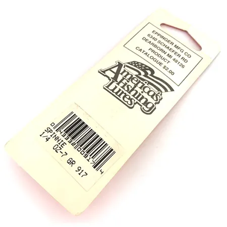 Dardevle Spinnie Cucharilla, Five of Diamonds, 7g, Vintage, #7608