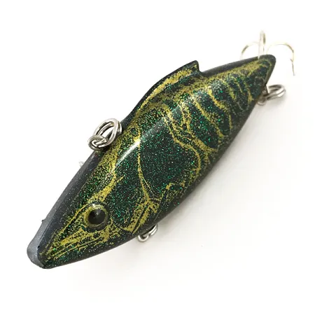 Bill Lewis Rat-L-Trap, 14g Oro y Verde, Lipless Crankbait #16070