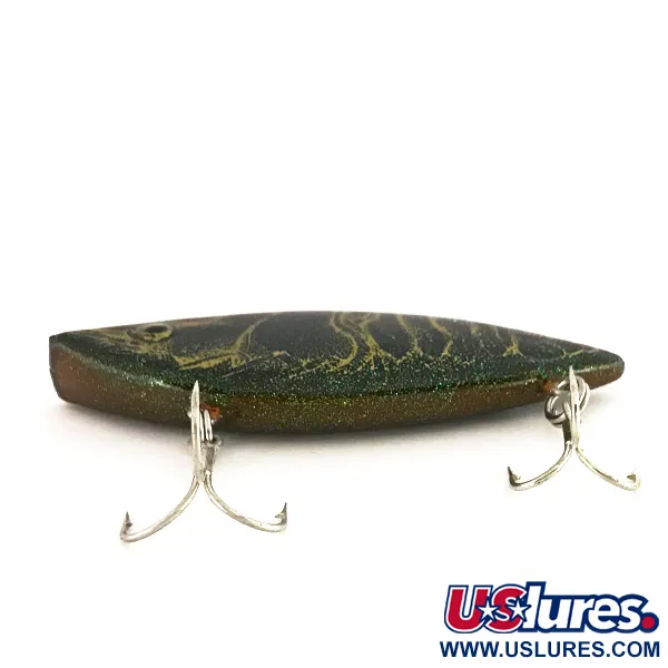 Bill Lewis Rat-L-Trap, 14g Oro y Verde, Lipless Crankbait #16070