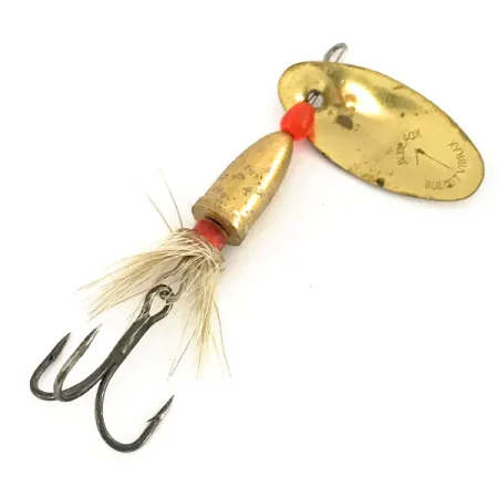 Blue Fox Bullet Vibrax 1 Foxtail Cucharilla, Latón, 5g, Anzuelo Pluma, #7627