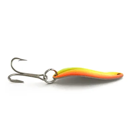 TODDCO Main liner UV Cucharilla, Amarillo/Naranja/Níquel, 11g, #7638
