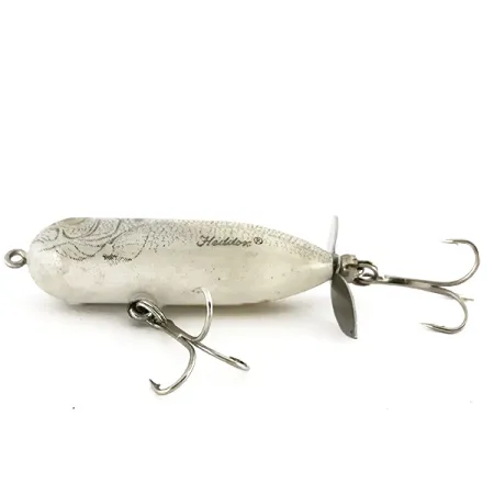 Heddon Baby Torpedo Señuelo Superficie, Plata, 9g, Vintage, #7644