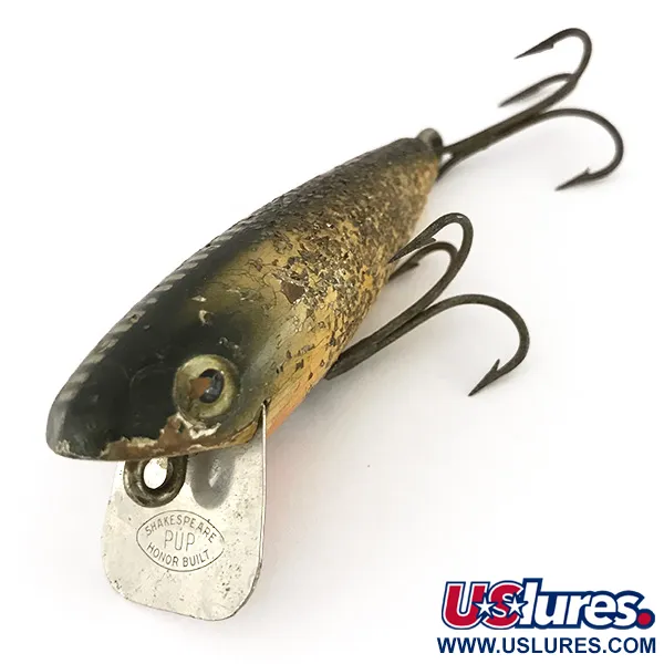 Shakespeare PUP Honor Built Señuelo, Oro, 14g, Madera, #7645