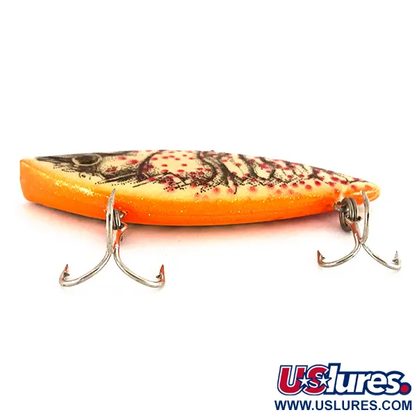 Bill Lewis Rat-L-Trap Lipless Crankbait, Naranja/Crema, 14g, #7664