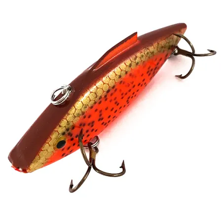Bill Lewis Rat-L-Trap Crankbait Lipless, Cherry Bomb, 14g, Glow, #7666