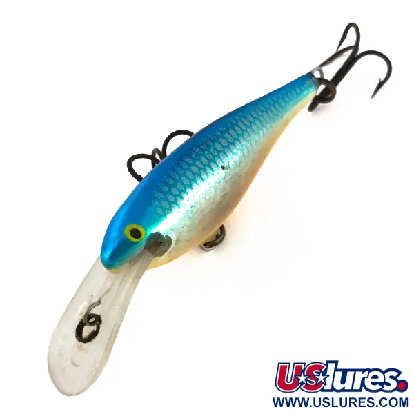 Rapala Shad Rap Deep Runner 05 Señuelo, Azul, 5g, Madera Balsa, #7670
