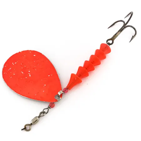 Luhr Jensen Dave Davis UV Cucharilla Curricán, Níquel/Rosa, 17g, UV, #7673