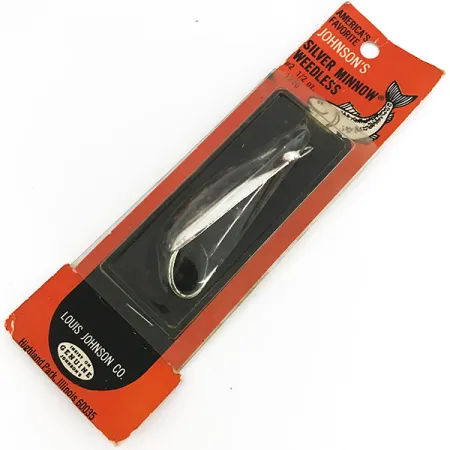 Weedless Johnson Silver Minnow, Plata, 14g, Anti-enganche, #7679