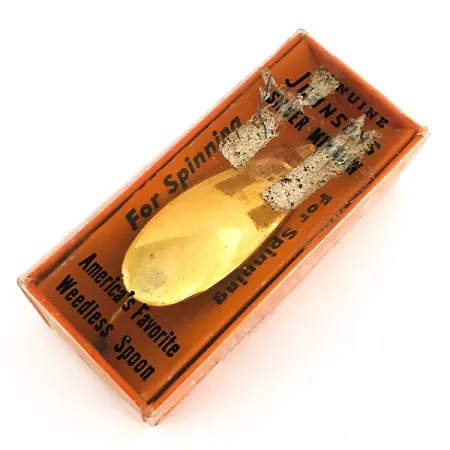 Weedless Johnson Silver Minnow Cucharilla, Oro, 5g, Antihierba, #7681