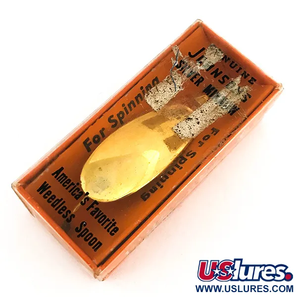 Weedless Johnson Silver Minnow Cucharilla, Oro, 5g, Antihierba, #7681