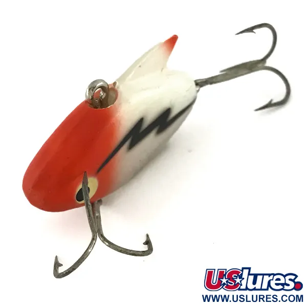 Heddon Sonic Señuelo Hundido, Blanco / Rojo, 8.5g, Triples Orig., #7685