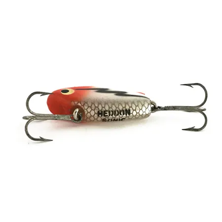 Heddon Sonic Señuelo Hundido, Blanco / Rojo, 8.5g, Triples Orig., #7685