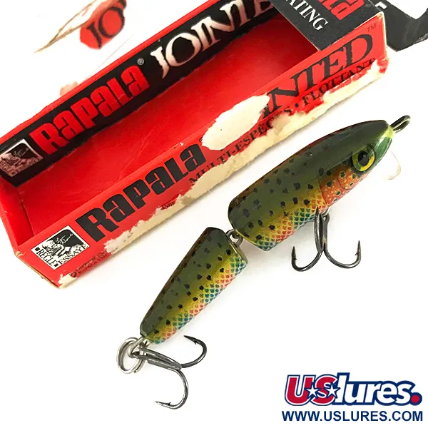 Rapala Jointed J-5 Señuelo articulado, Trucha, 4g, flotante, #7688