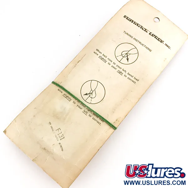 Smithwick Devil's Horse Señuelo Superficie, Níquel, 9g, Madera, #7690