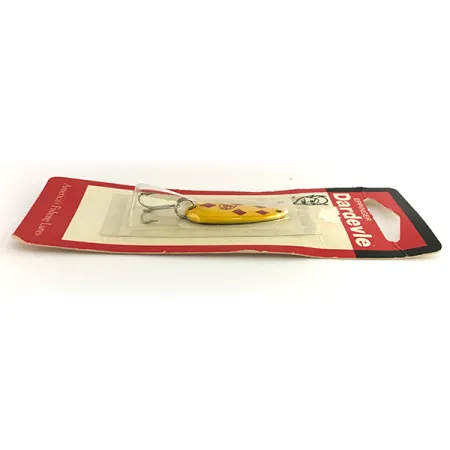 Eppinger Dardevle Midget Cucharilla, Five of Diamonds, 6g, Vintage, #7691