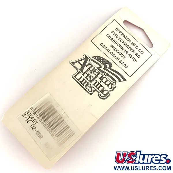 Eppinger Dardevle Midget Cucharilla, Five of Diamonds, 6g, Vintage, #7691